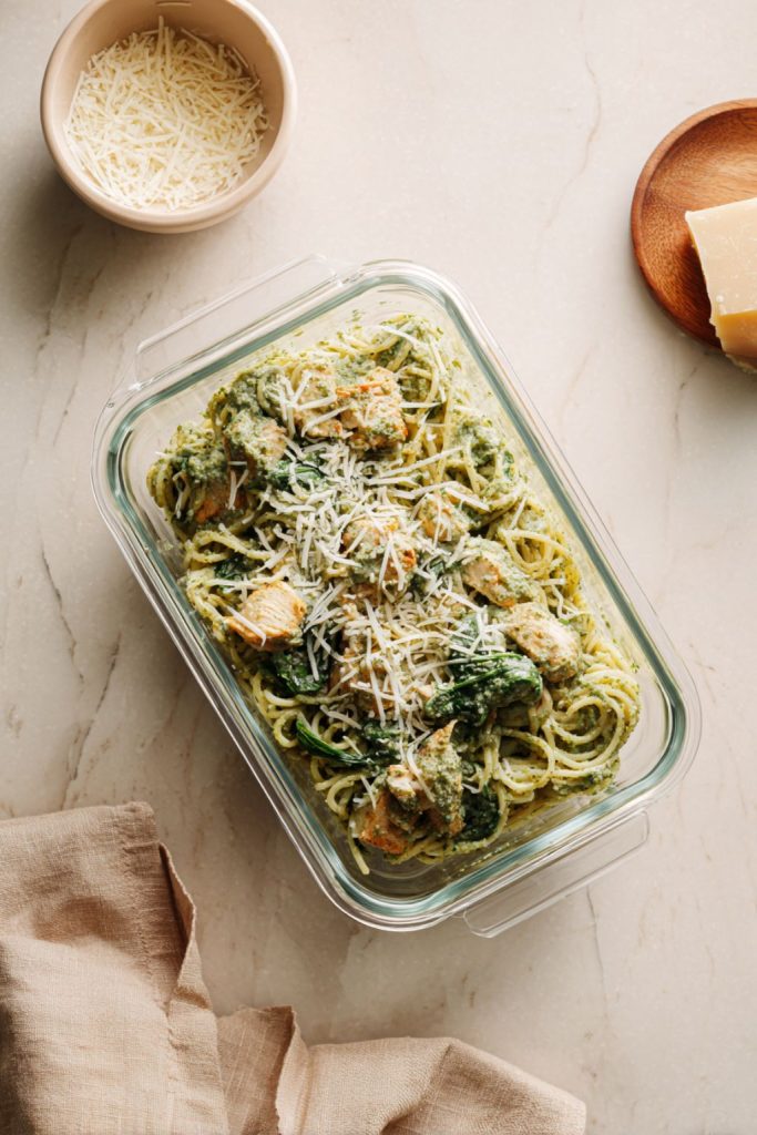 Creamy Pesto Chicken Pasta