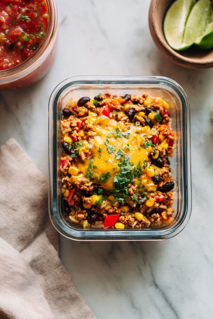 Turkey Taco Bowls