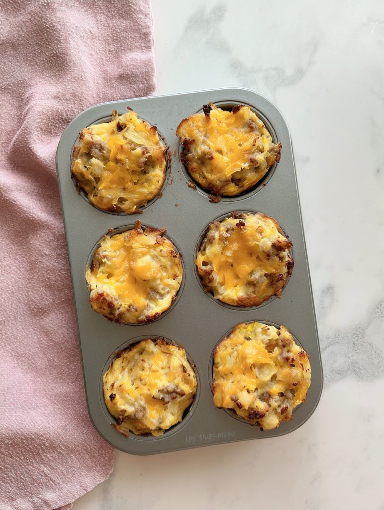 Apple Cheddar Turkey Sausage Mini Loaves