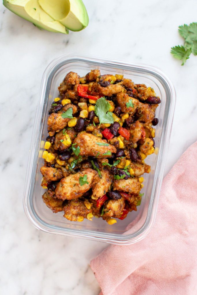 Cilantro Lime Chicken with Fiesta Veggies