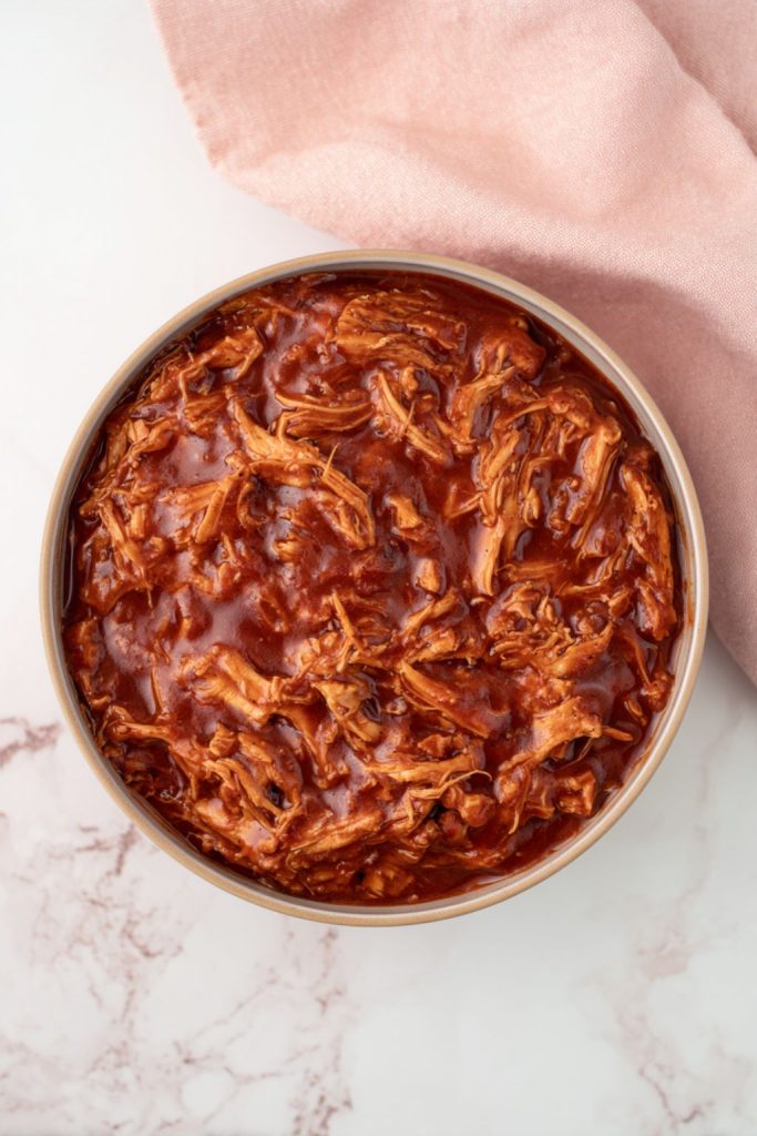 Crockpot BBQ Pulled Chicken