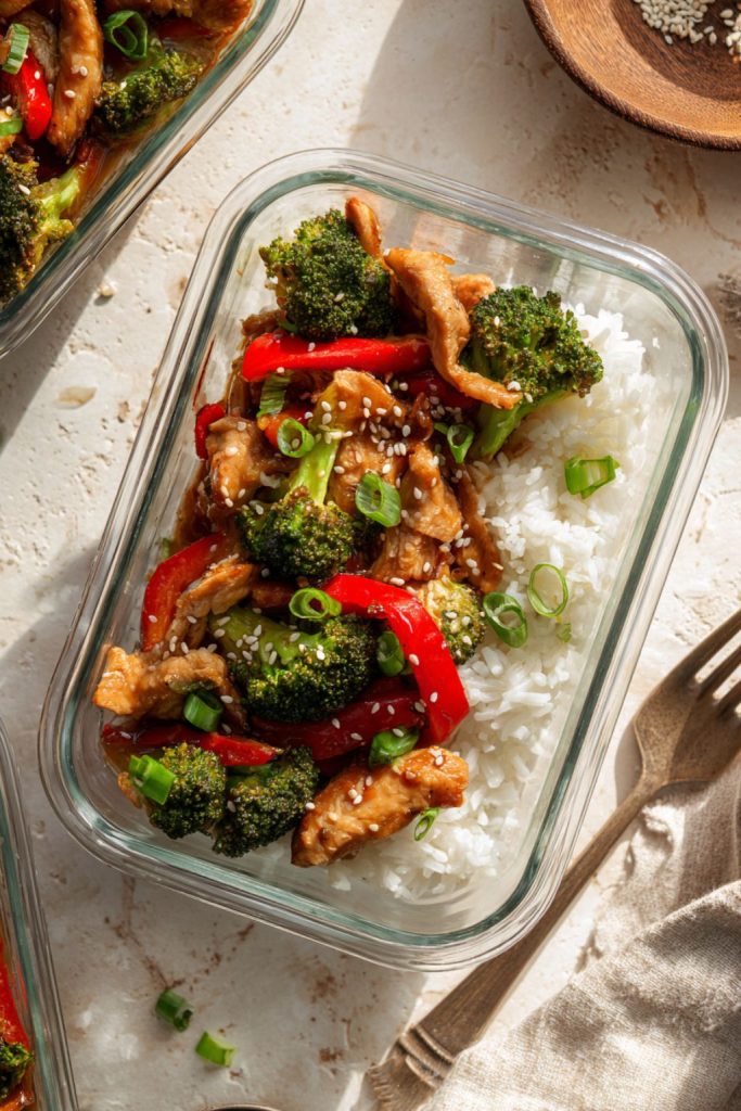Garlic-Ginger Chicken & Broccoli Stir-Fry