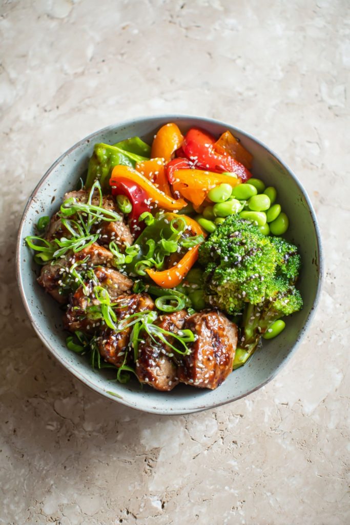 Japanese Miso-Ginger Pork Tenderloin & Veggie Packs