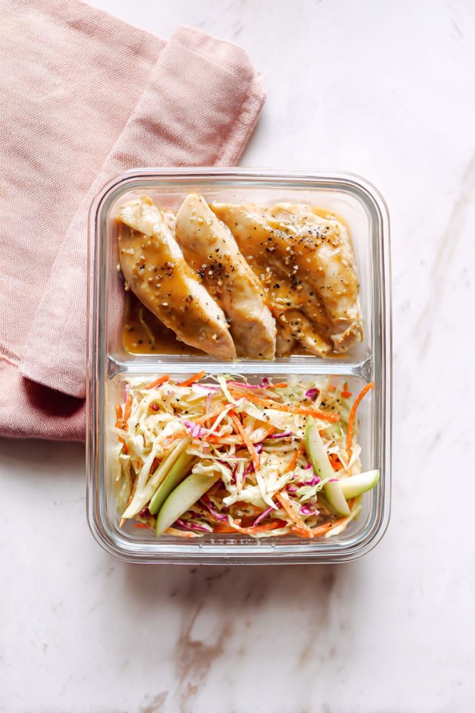 Maple-Mustard Chicken & Apple Slaw Boxes
