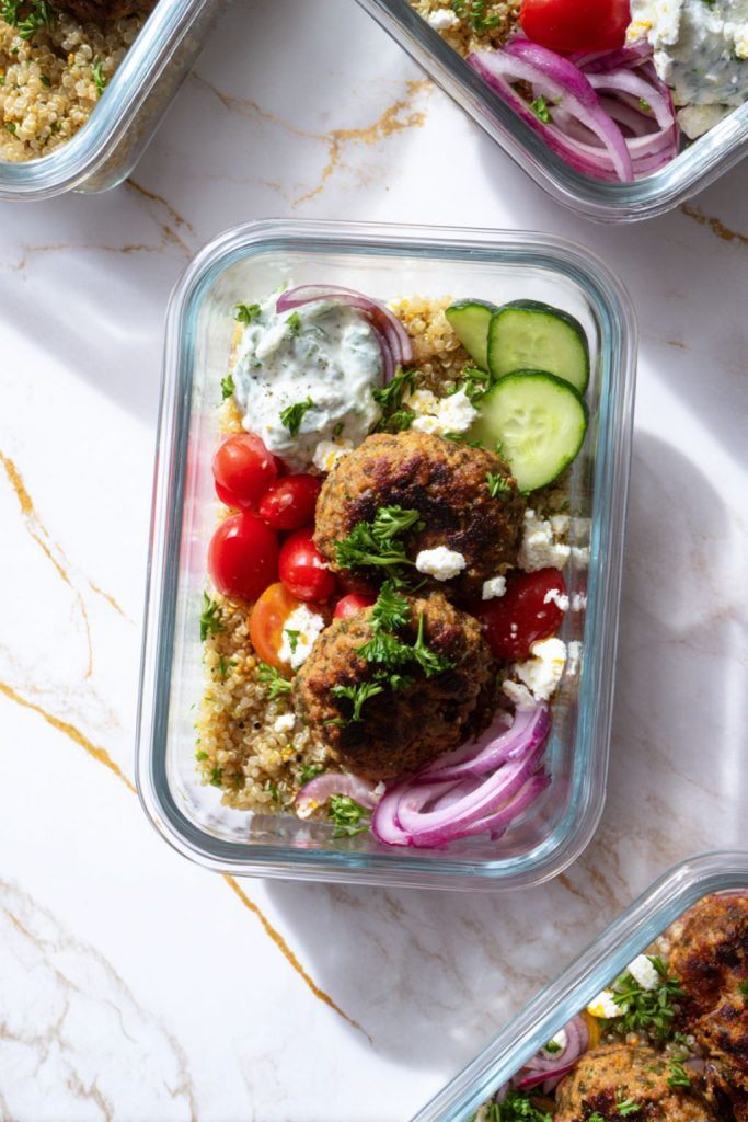 Mediterranean Beef Kofta Prep Boxes