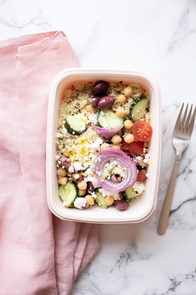 Mediterranean Chickpea Couscous Boxes