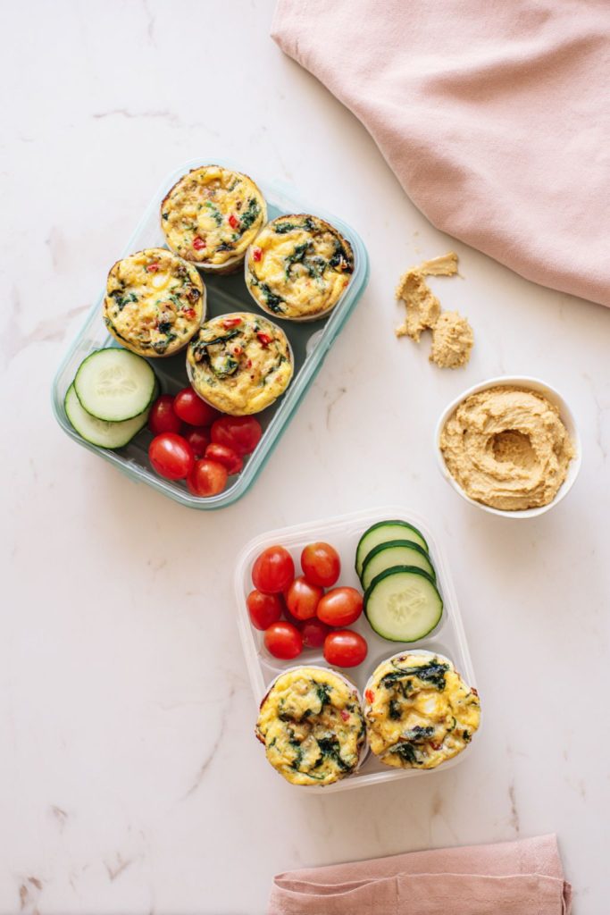 Protein-Packed Egg & Veggie Breakfast Boxes