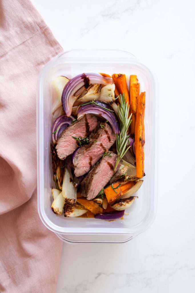 Rosemary Steak & Root Veggie Meal Prep Boxes