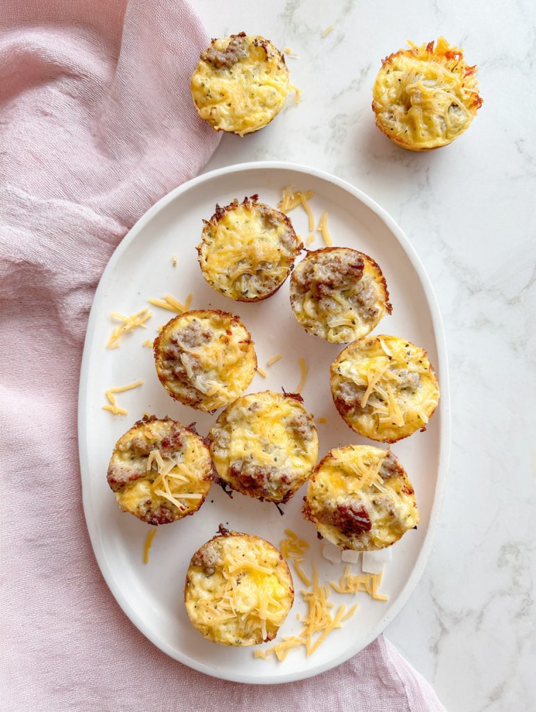 Sausage, Egg & Potato Breakfast Cups