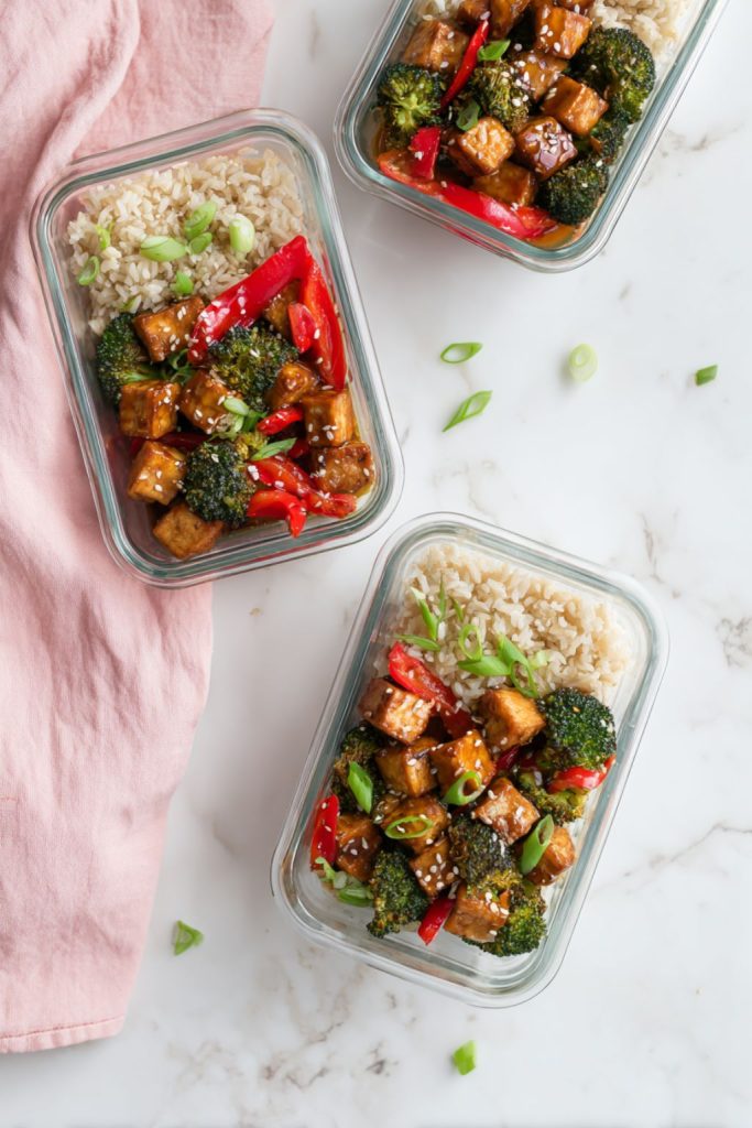Teriyaki Tofu & Broccoli Stir-Fry