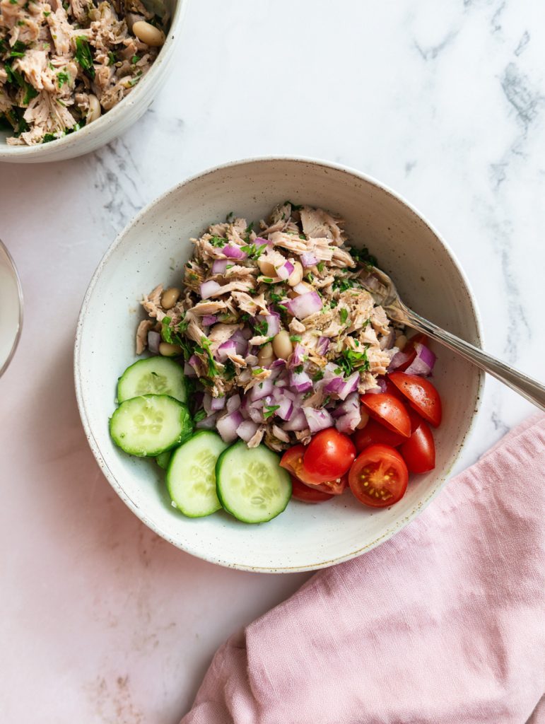 Tuna & White Bean Pantry Protein Bowls