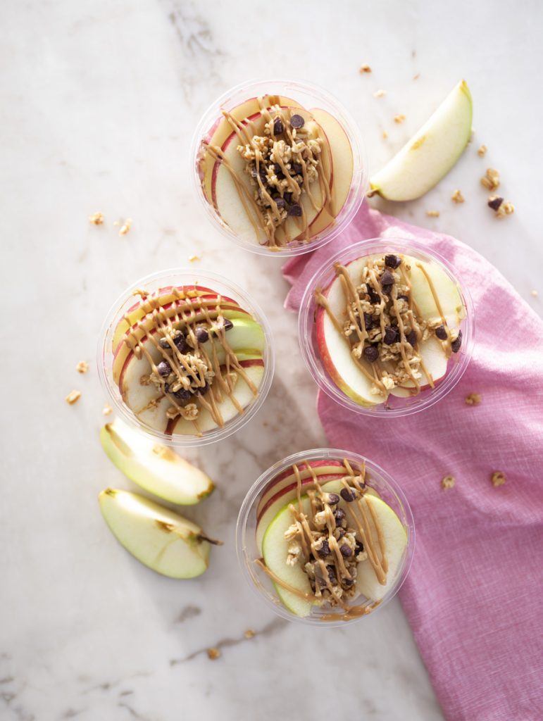Apple Nacho Snack Cups