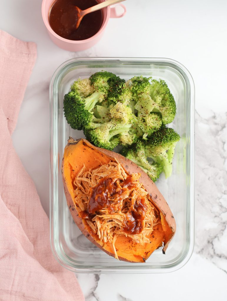 BBQ Chicken Sweet Potato Bowls (Portion-Friendly)