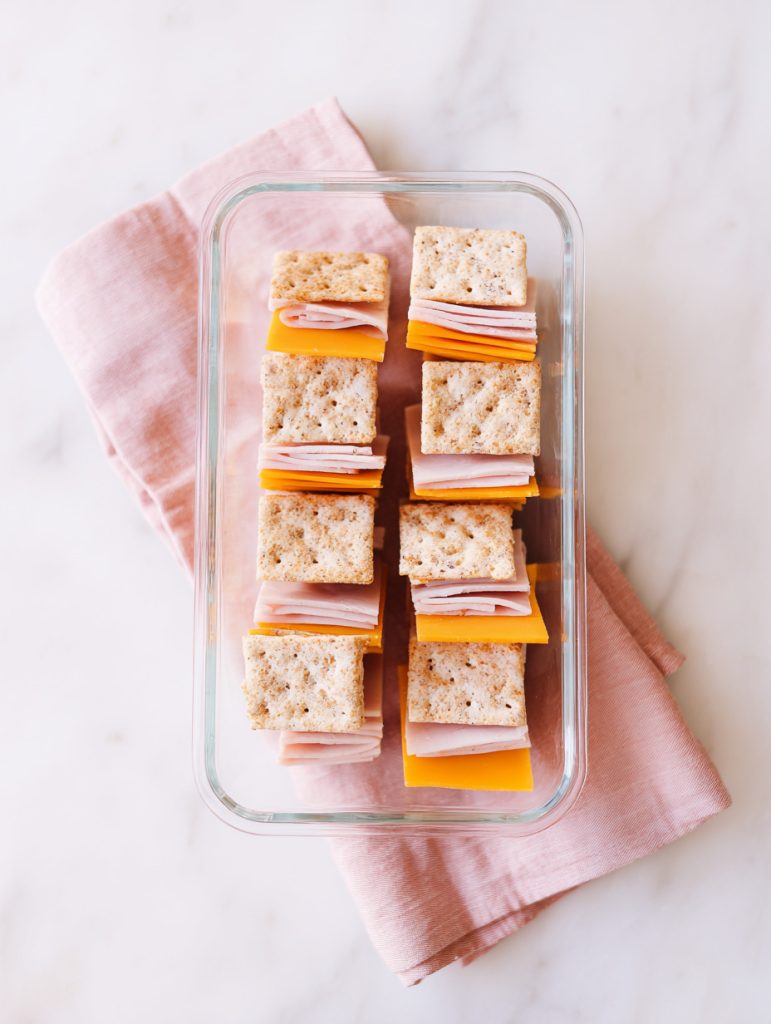Cheddar & Turkey Snack Stacks