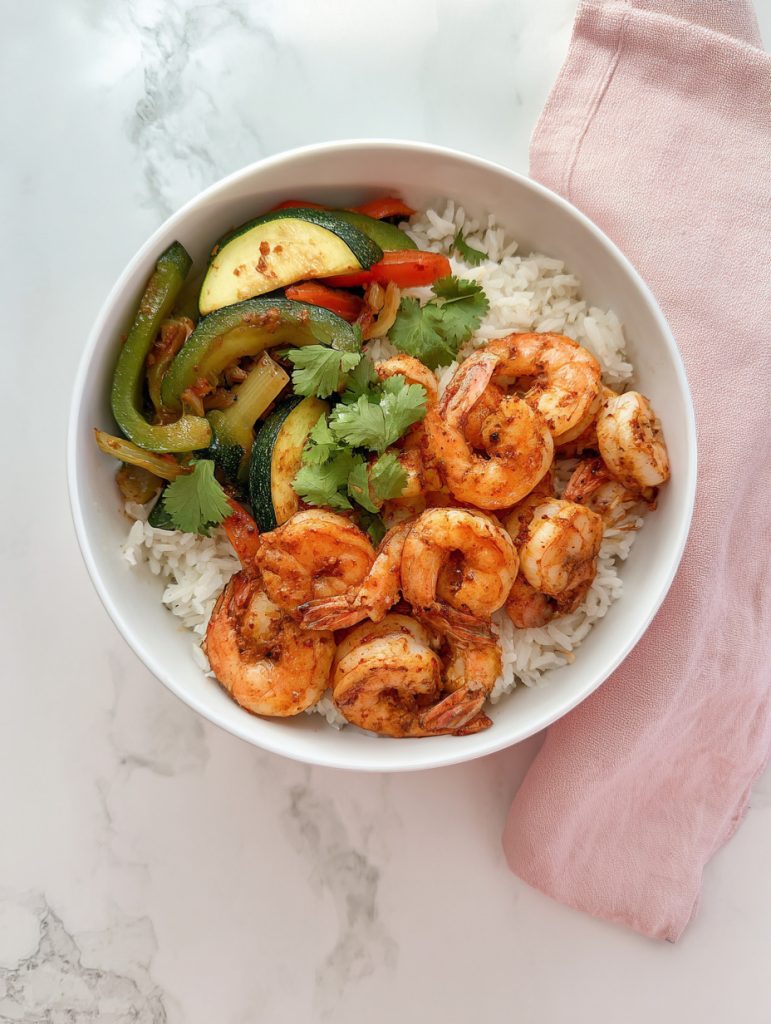 Chipotle Lime Shrimp Bowls