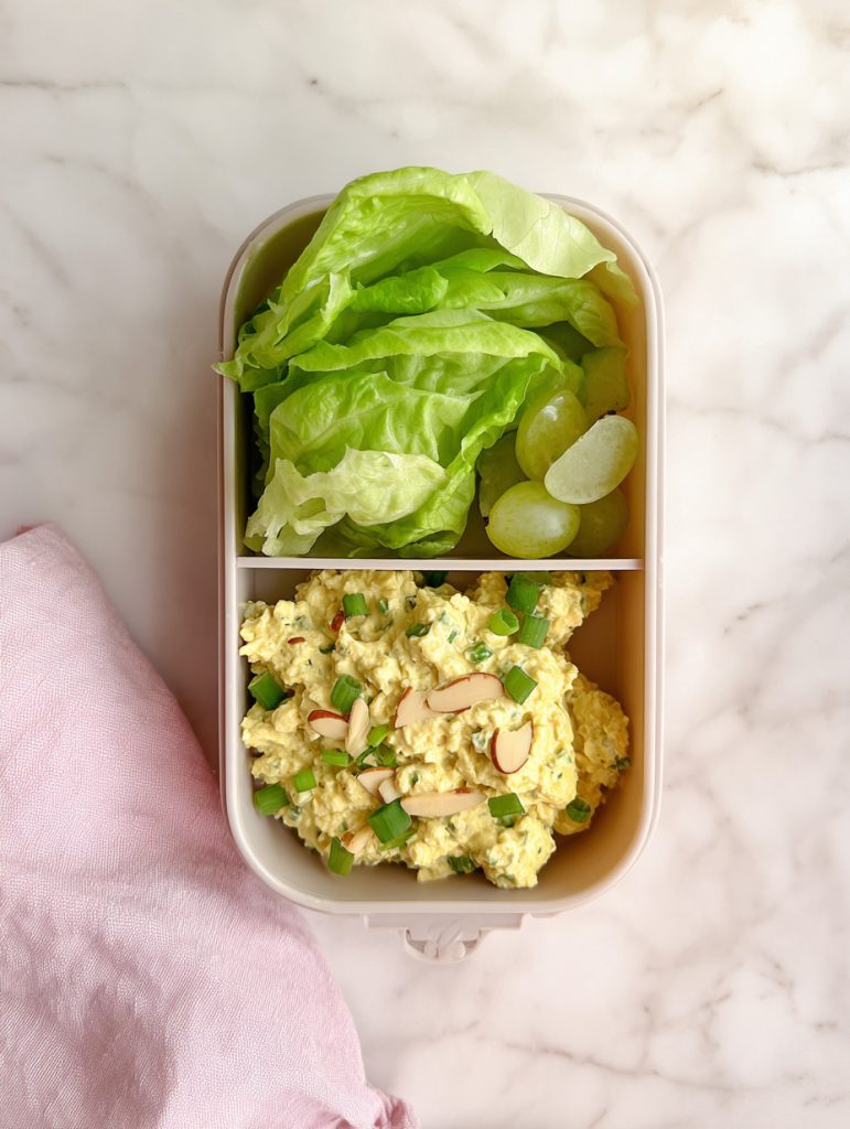 Curry Egg Salad Lettuce Wrap Kits