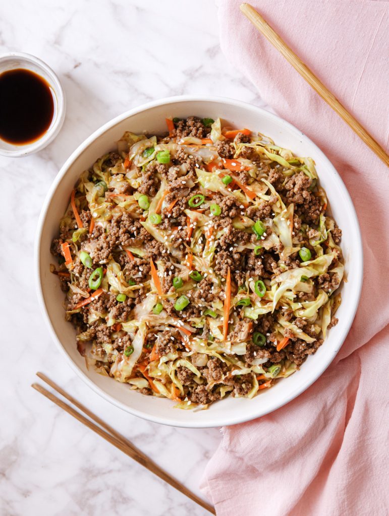Egg Roll in a Bowl Meal Prep