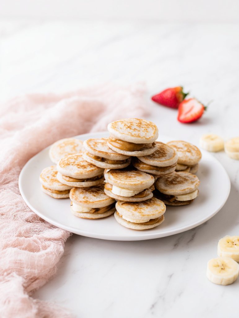 Mini Pancake Sandwiches