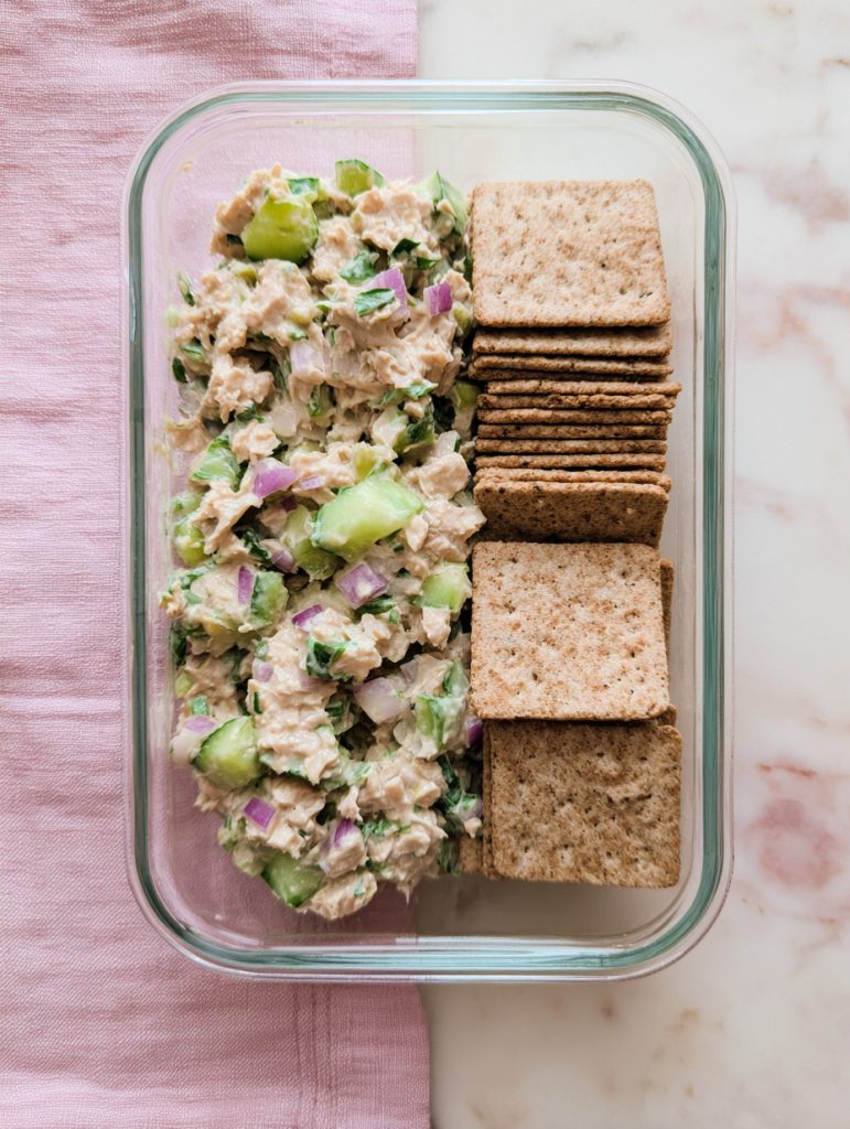 Tuna Chickpea Salad Boxes
