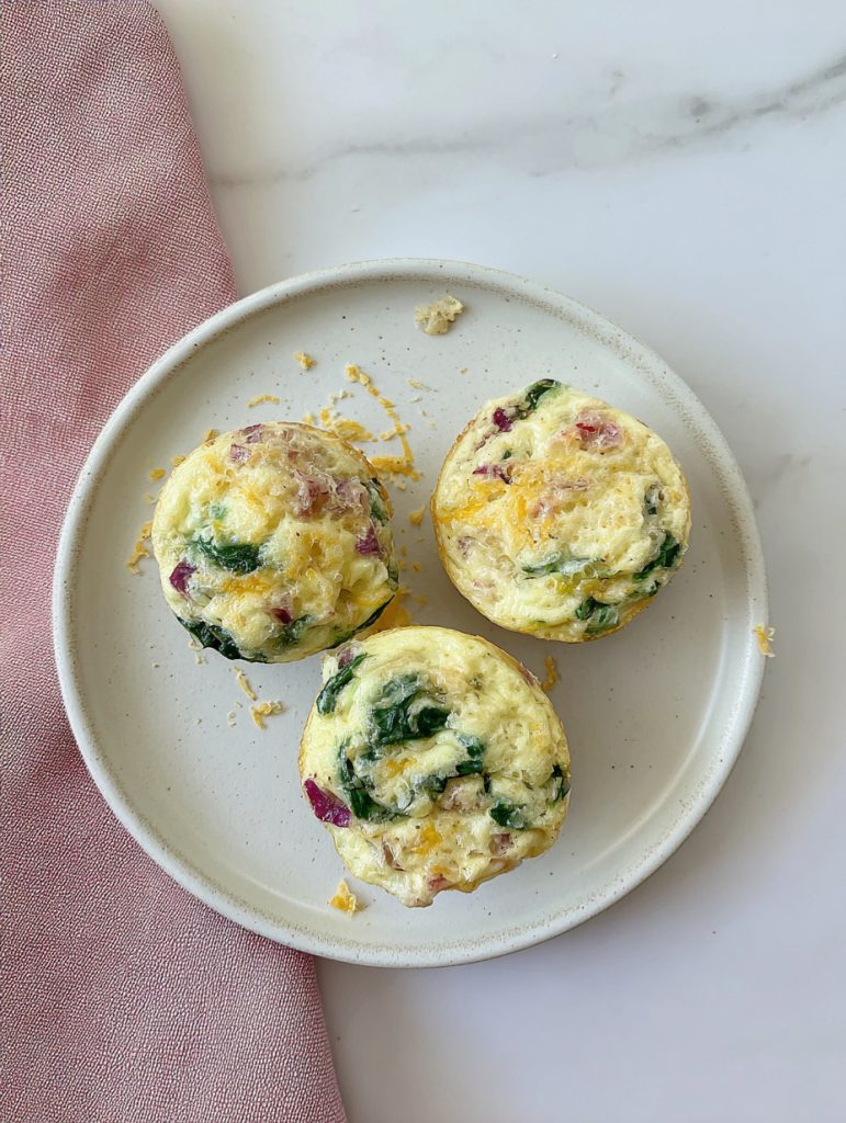 Veggie Egg White Muffin Cups