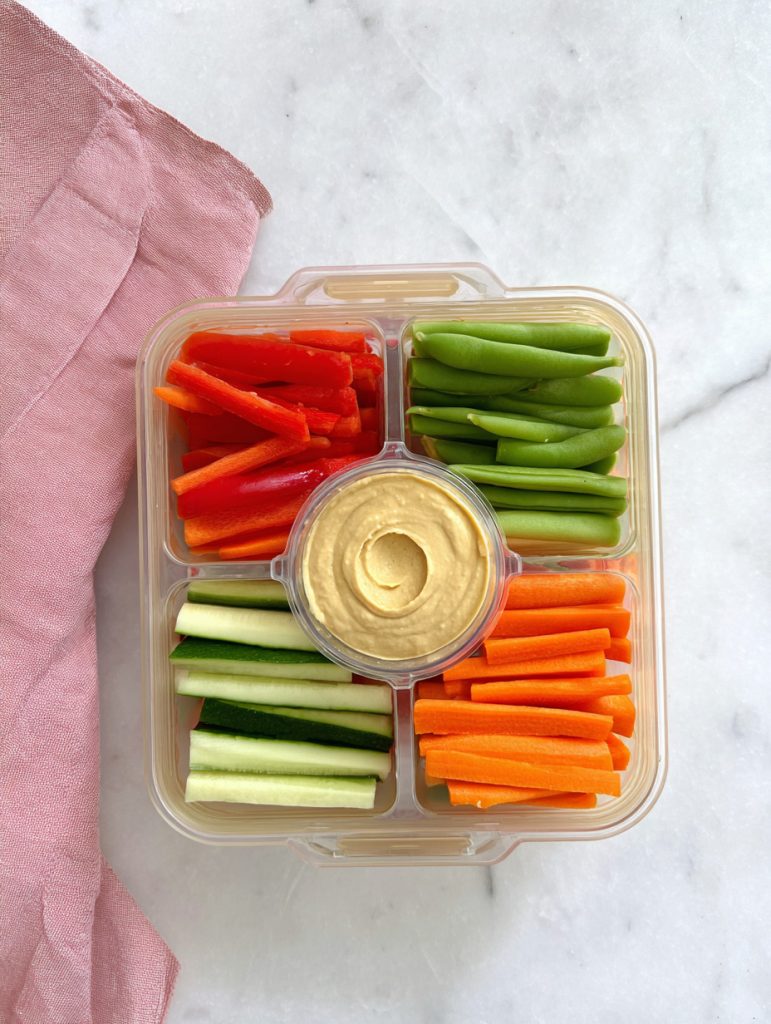 Veggie & Hummus Dipper Boxes