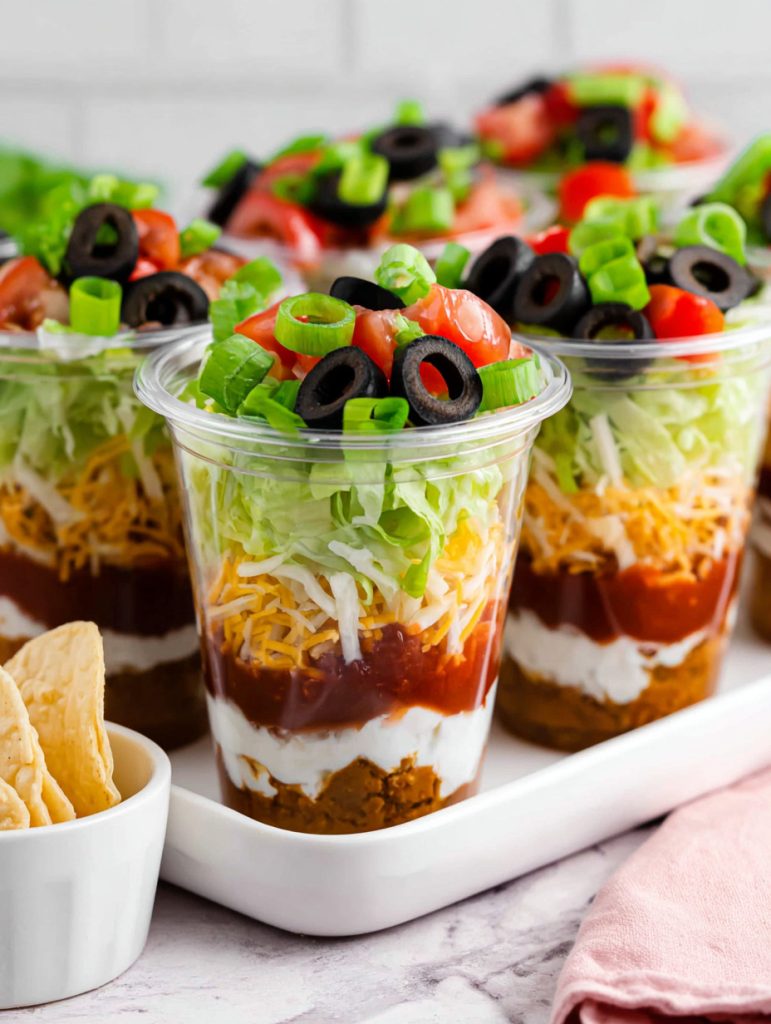 Cold Taco Dip Cups