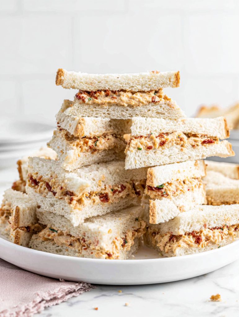 Make-Ahead Pimento Cheese Tea Sandwiches
