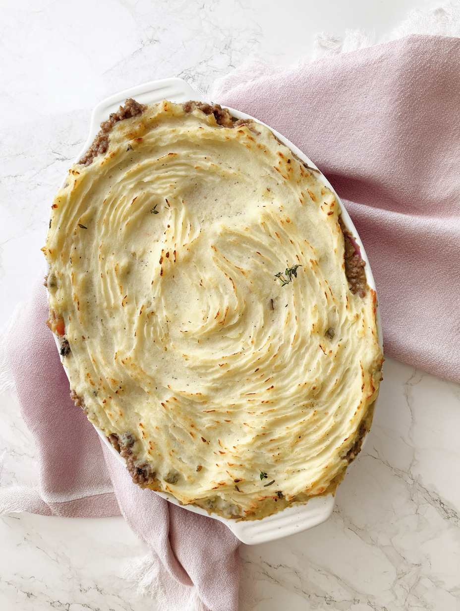 Beef & Potato Shepherd’s Pie Bake