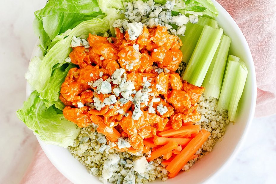 Buffalo Chicken Ranch Crunch Bowl